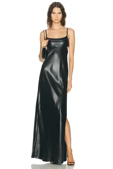 Courrèges Lingerie Glossy Long Dress | Thumbnail 1