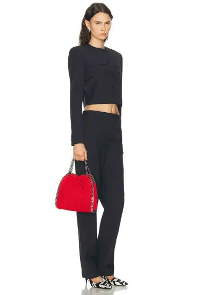 Stella McCartney Falabella Mini Bag Eco Mesh Knit Shoulder Bag | Thumbnail 2 Stella McCartney Falabella Mini Bag Eco Mesh Knit Shoulder Bag | Thumbnail 2