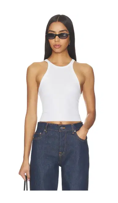 GRLFRND Cropped Racer Tank | Thumbnail 7 GRLFRND Cropped Racer Tank | Thumbnail 7