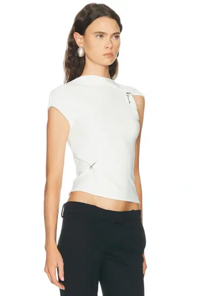 Grace Ling Relic Charms Mock Neck Top | Thumbnail 2 Grace Ling Relic Charms Mock Neck Top | Thumbnail 2