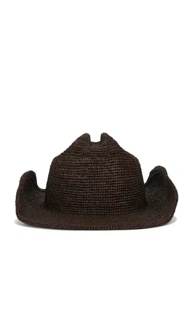 Lack of color Raffia Cowboy Hat | Thumbnail 2