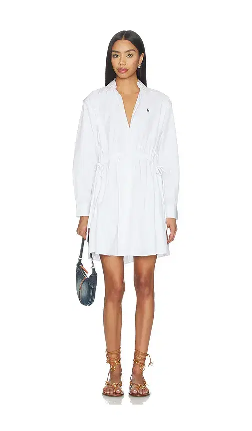 Polo Ralph Lauren Cotton Long Sleeve Shirt Dress
