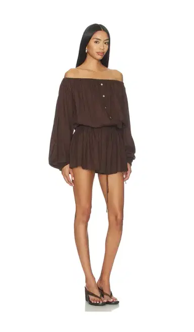 Tularosa Kai Linen Romper | Thumbnail 2 Tularosa Kai Linen Romper | Thumbnail 2