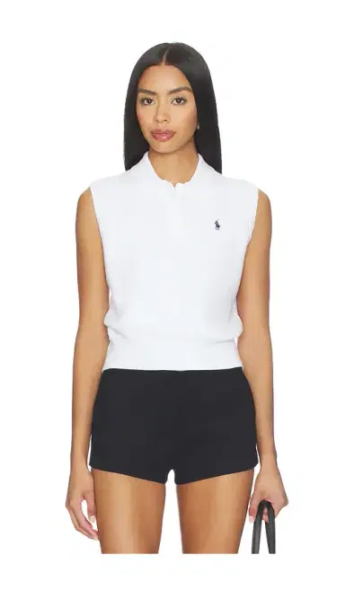 Polo Ralph Lauren Pima Cotton Sleeveless Polo | Thumbnail 1