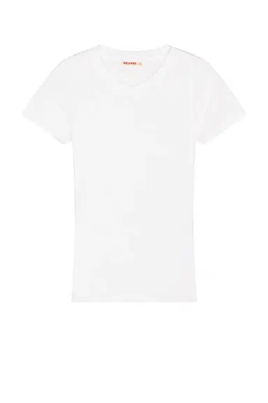 GRLFRND V-neck Slim Fit Tee | Thumbnail 7