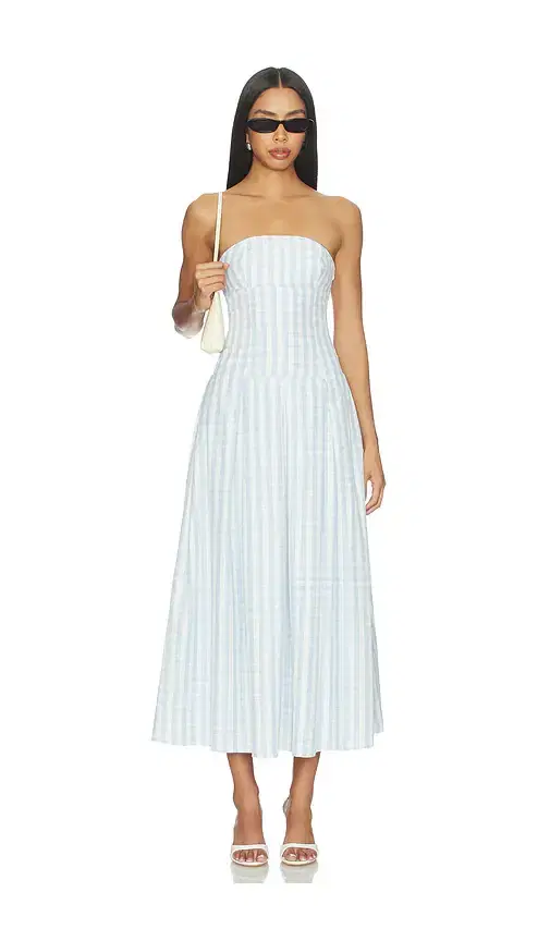 Adley Strapless Maxi Dress