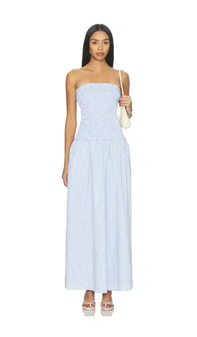 MORE TO COME Izabella Strapless Maxi Dress | Thumbnail 1