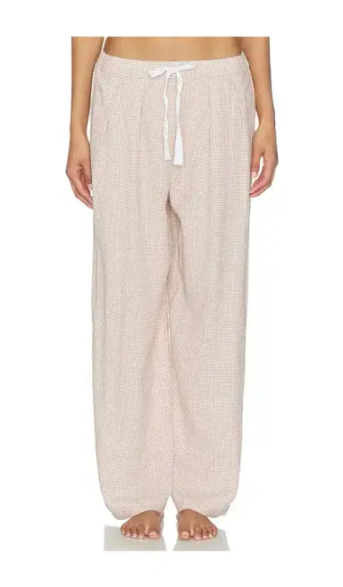 Eberjey Linen Blend Relaxed Pant | Thumbnail 1 Eberjey Linen Blend Relaxed Pant | Thumbnail 1