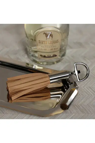 The Favorites Royal Leather Tassel Bottle Opener | Thumbnail 4 The Favorites Royal Leather Tassel Bottle Opener | Thumbnail 4