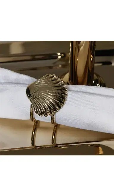 The Favorites Cap Ferrat Shell Napkin Ring Set of 4 | Thumbnail 2