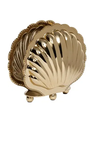 The Favorites Cap Ferrat Fan Shell Napkin Holder | Thumbnail 3
