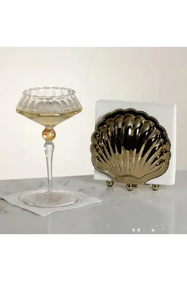 The Favorites Cap Ferrat Fan Shell Napkin Holder | Thumbnail 4