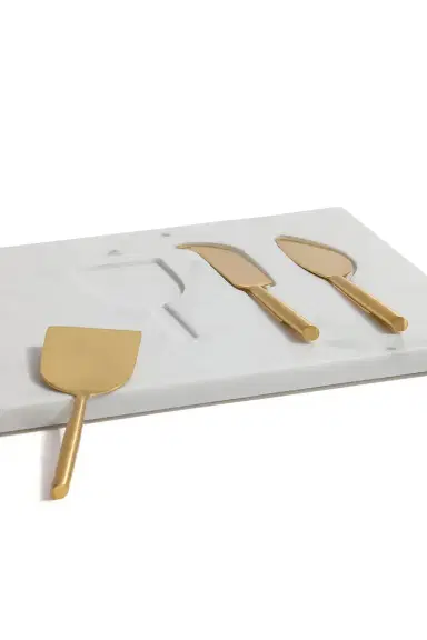 The Favorites Marble Tray With Set Of 3 Cheese Tools | Thumbnail 4 The Favorites Marble Tray With Set Of 3 Cheese Tools | Thumbnail 4