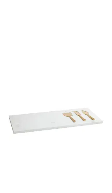 The Favorites Marble Tray With Set Of 3 Cheese Tools | Thumbnail 1 The Favorites Marble Tray With Set Of 3 Cheese Tools | Thumbnail 1