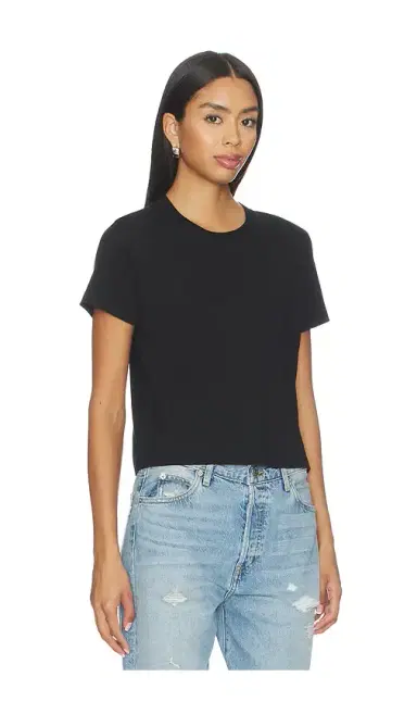 ÉTERNE Short Sleeve Boxy Tee | Thumbnail 2
