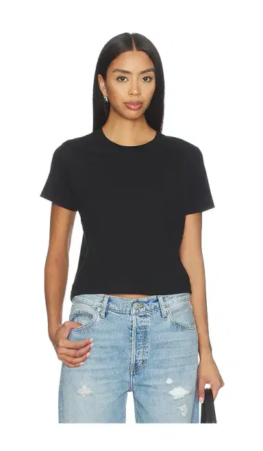 ÉTERNE Short Sleeve Boxy Tee | Thumbnail 1