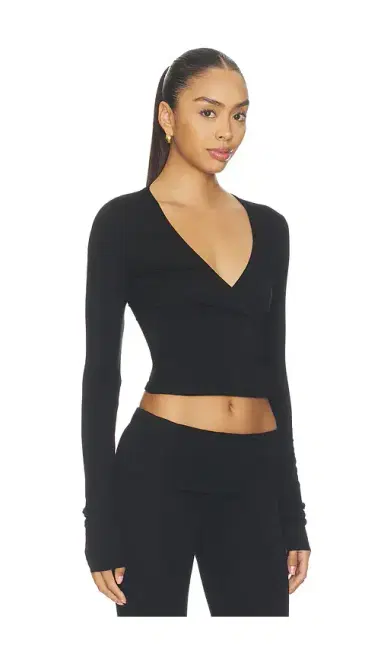 ÉTERNE Wrap Top | Thumbnail 2