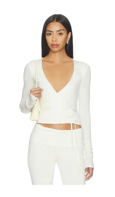 ÉTERNE Wrap Top | Thumbnail 1
