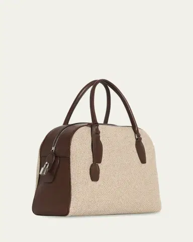 The Row India 12.00 Top-Handle Bag in Canvas | Thumbnail 2