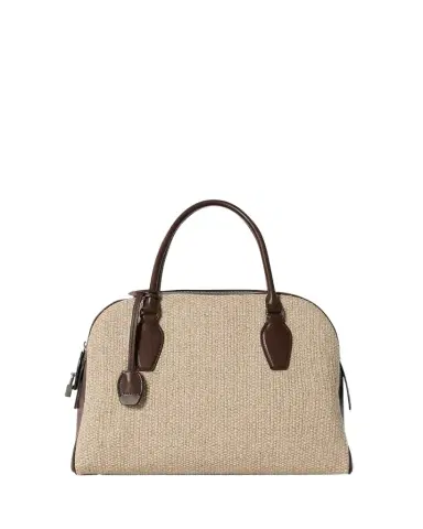 The Row India 12.00 Top-Handle Bag in Canvas | Thumbnail 1