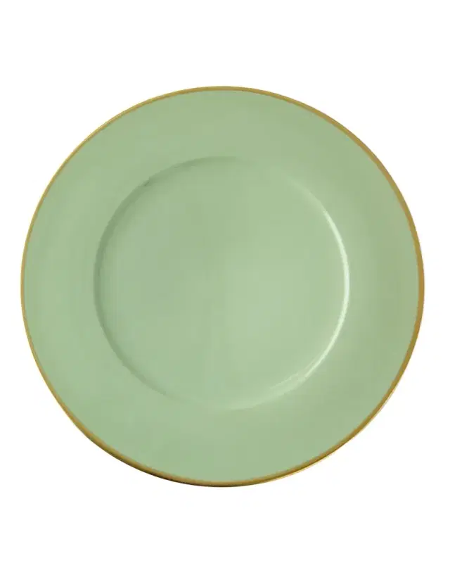 Anna Weatherley Porcelain and 24k Gold Charger