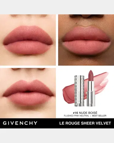 Givenchy Le Rouge Sheer Velvet Holiday Lipstick | Thumbnail 2 Givenchy Le Rouge Sheer Velvet Holiday Lipstick | Thumbnail 2
