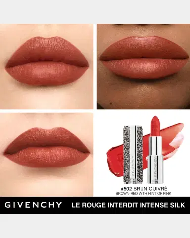 Givenchy Limited Edition Holiday Le Rouge Interdit Intense Silk Satin Matte Lipstick | Thumbnail 2 Givenchy Limited Edition Holiday Le Rouge Interdit Intense Silk Satin Matte Lipstick | Thumbnail 2