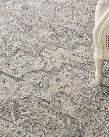 Nourison Lynx Ivory/Taupe Power-Loomed Rug | Thumbnail 5