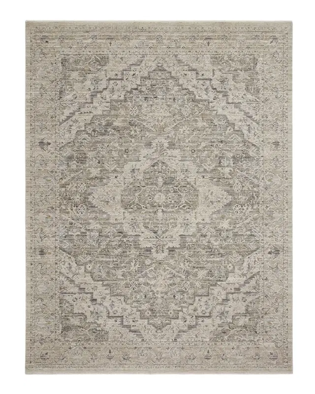 Nourison Lynx /Taupe Power-Loomed Rug