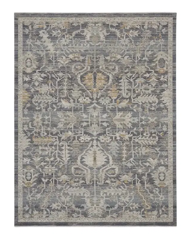 Nourison Lynx Navy Power-Loomed Rug