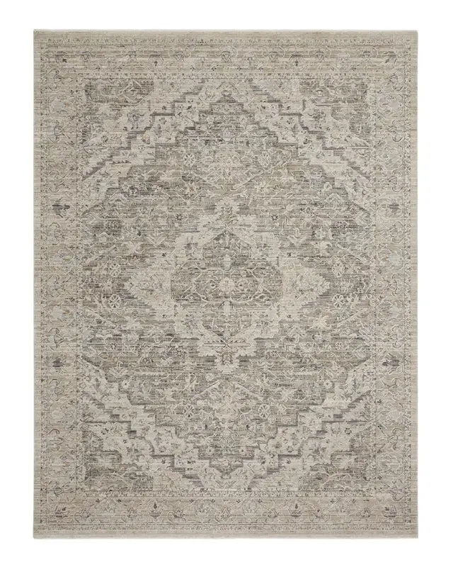 Nourison Lynx /Taupe Power-Loomed Rug