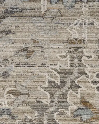 Nourison Lynx Taupe Power-Loomed Rug | Thumbnail 5