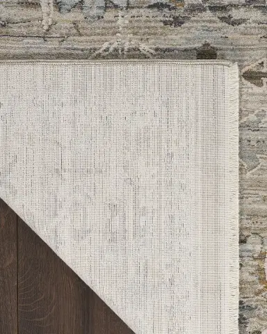 Nourison Lynx Taupe Power-Loomed Rug | Thumbnail 4
