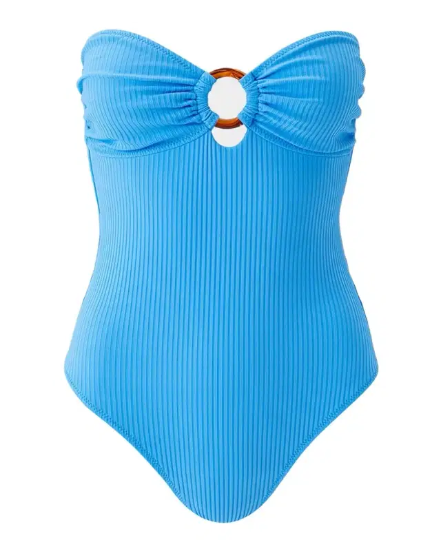 Cozumel Bandeau One-Piece Swimsuit