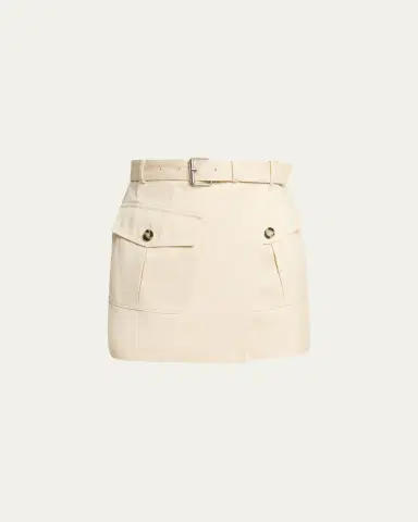 Proenza Schouler Bruni Belted Mini Utility Skirt | Thumbnail 5 Proenza Schouler Bruni Belted Mini Utility Skirt | Thumbnail 5