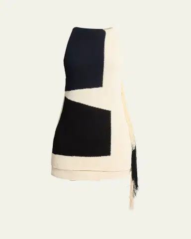 Proenza Schouler Saskia Color-Block Textured Knit Top | Thumbnail 5 Proenza Schouler Saskia Color-Block Textured Knit Top | Thumbnail 5
