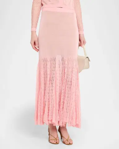 Prabal Gurung Pointelle Knit Maxi Skirt | Thumbnail 4 Prabal Gurung Pointelle Knit Maxi Skirt | Thumbnail 4