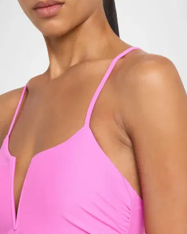 Ramy Brook Bexley V-Neck One-Piece Swimsuit | Thumbnail 4