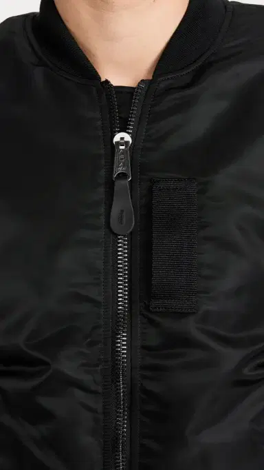 Alpha Industries MA-1 Regular Fit Flight Jacket Black | Thumbnail 6