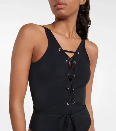 Alaïa Alaïa Lace-up swimsuit | Thumbnail 4