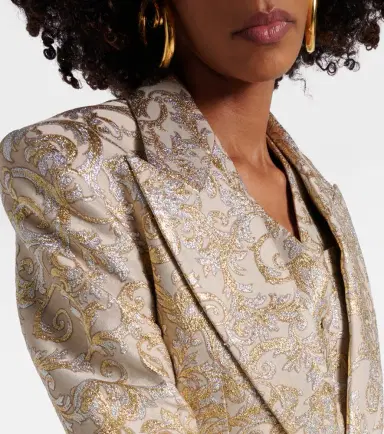 Stella McCartney Single-breasted brocade blazer | Thumbnail 6