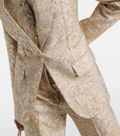 Stella McCartney Single-breasted brocade blazer | Thumbnail 7