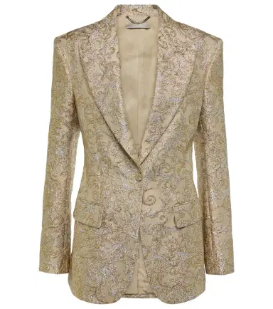 Stella McCartney Single-breasted brocade blazer | Thumbnail 1