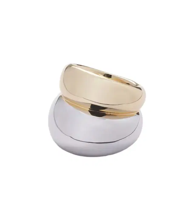 Jennifer Fisher Chavez yellow and white gold ring