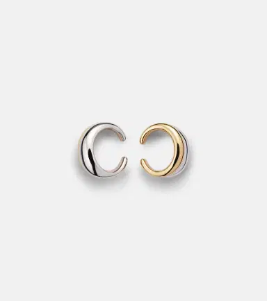 Jennifer Fisher Chavez gold and rhodium-plated ear cuffs | Thumbnail 2