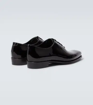 George Cleverley Merlin patent leather Oxford shoes | Thumbnail 3
