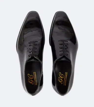 George Cleverley Merlin patent leather Oxford shoes | Thumbnail 4