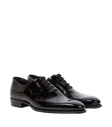 George Cleverley Merlin patent leather Oxford shoes | Thumbnail 1
