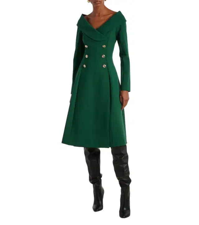 Dorothee Schumacher Off-shoulder midi dress