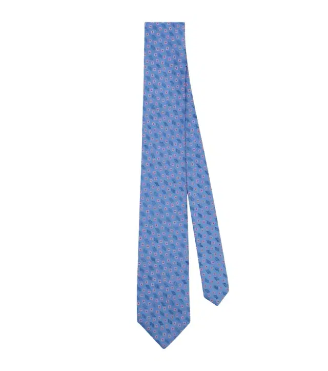 Silk jacquard tie